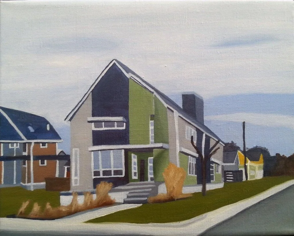 17th and New Jersey Facing west