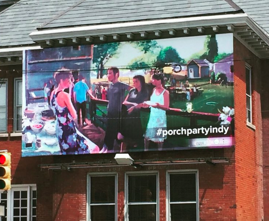 Porching at 16th & Delaware