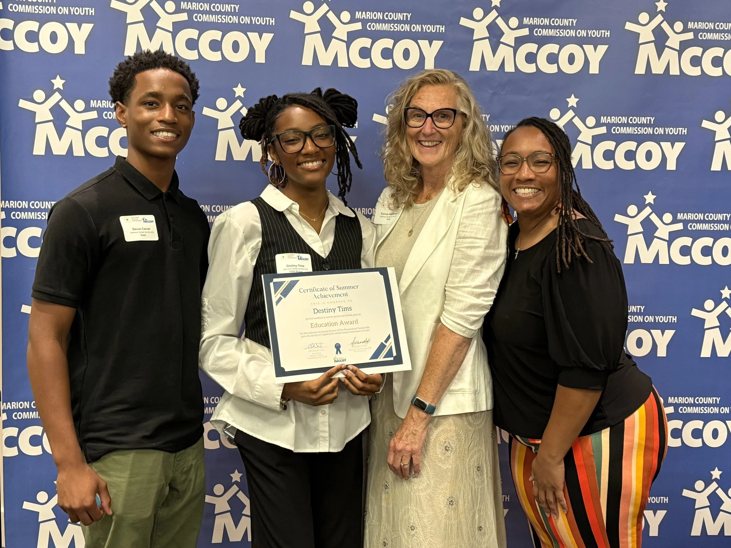 Celebrating Excellence: Intern Destiny Tims Wins Big