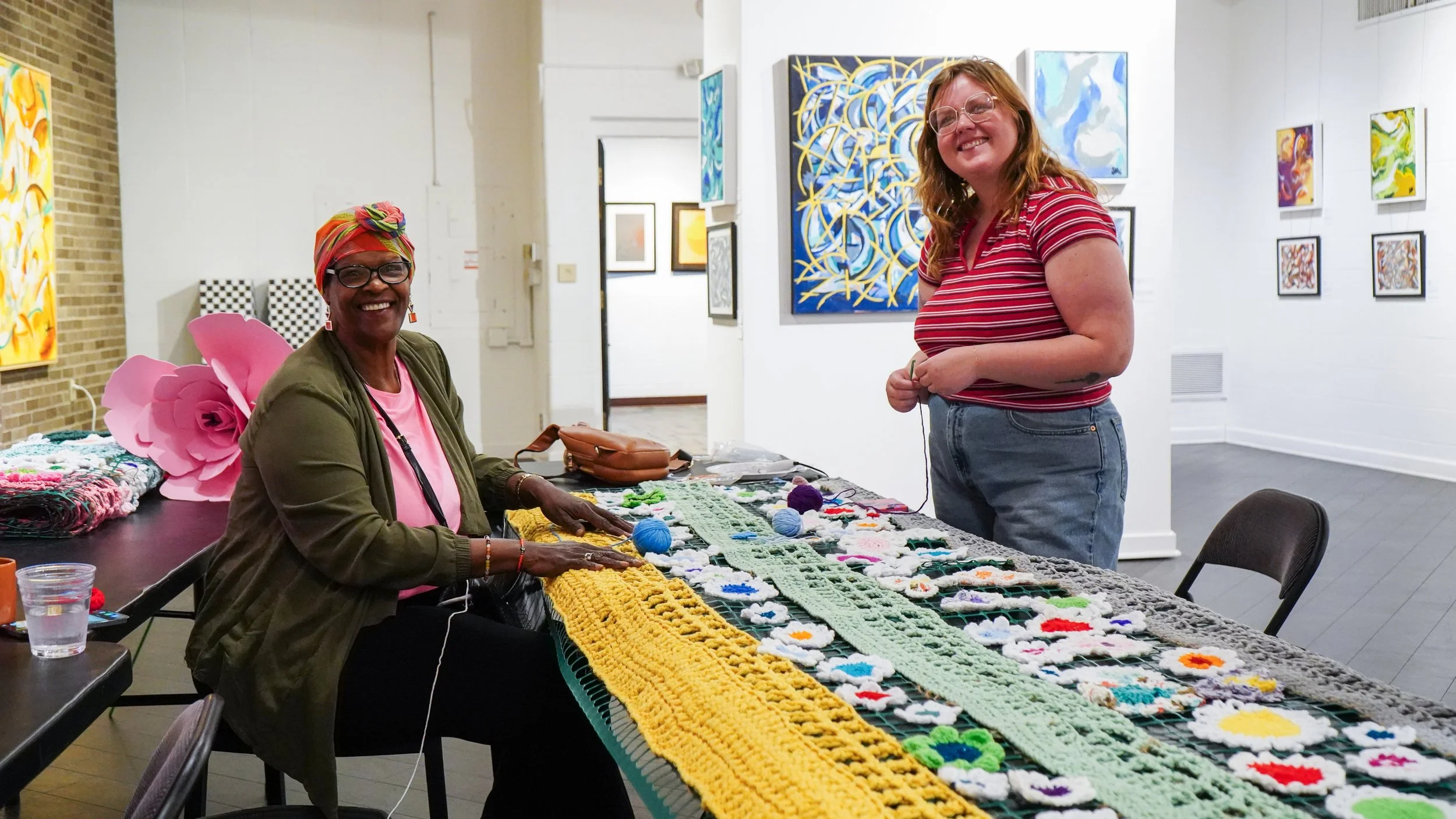 Yarn Graffiti Gang Meeting 