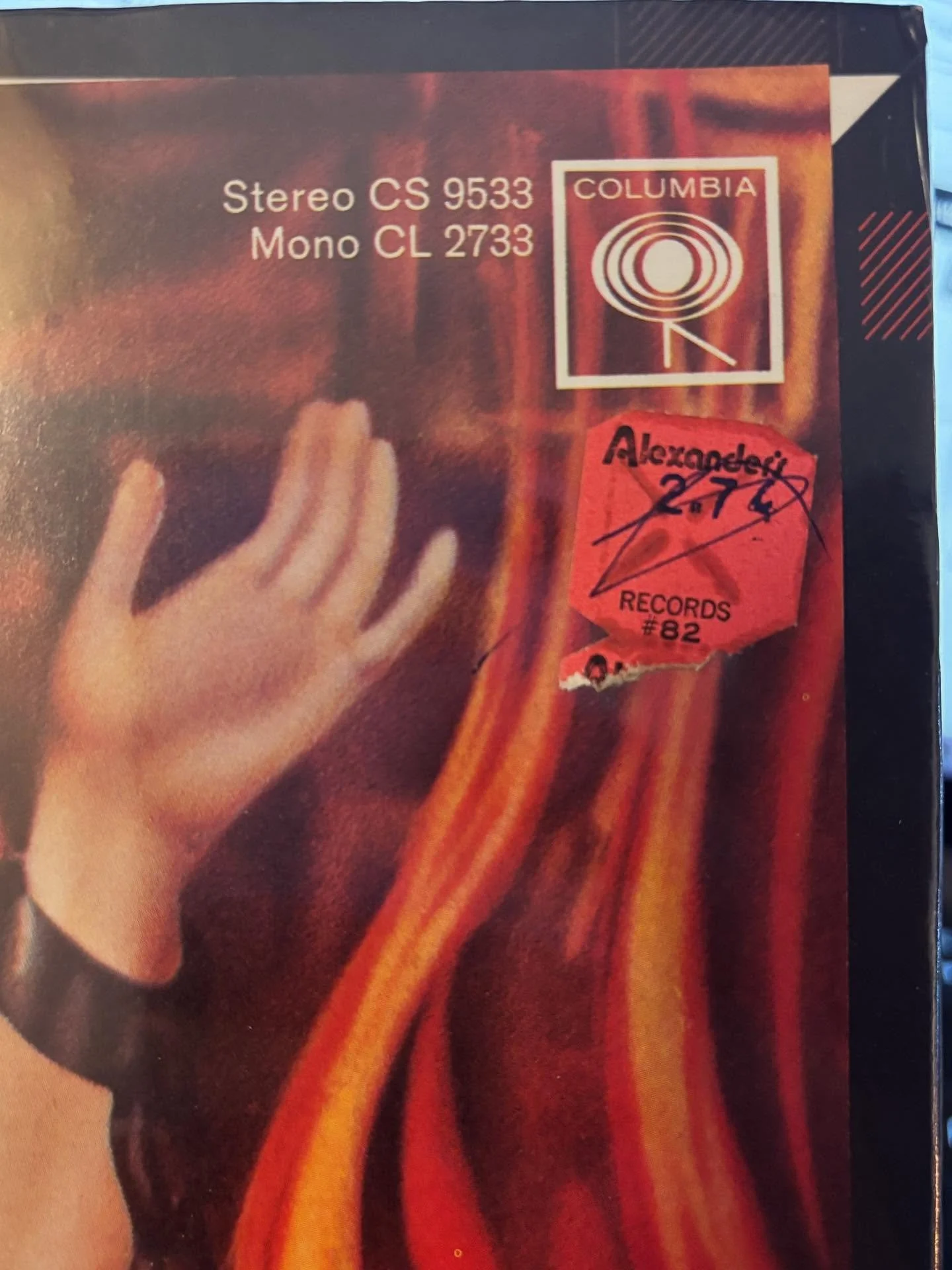An LP bought at Alexander’s in 1970. Price tag says $2.74. A great price even then. There and Korvette’s were the best. #departmentstorenostalgia