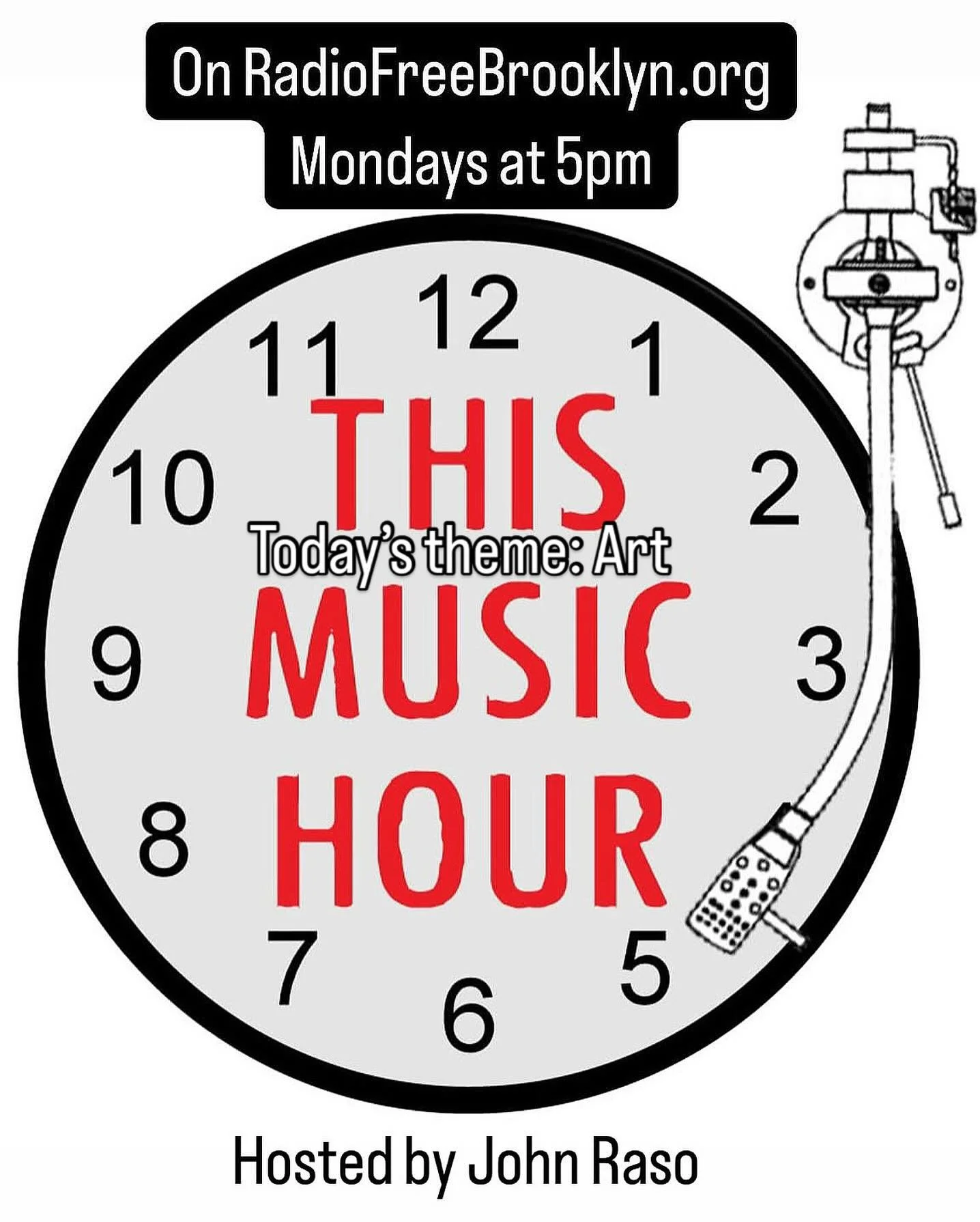 Today’s theme is songs about art! 5pm on RadioFreeBrooklyn.org (or download the app). #radiofreebrooklyn #communityradiostation #live