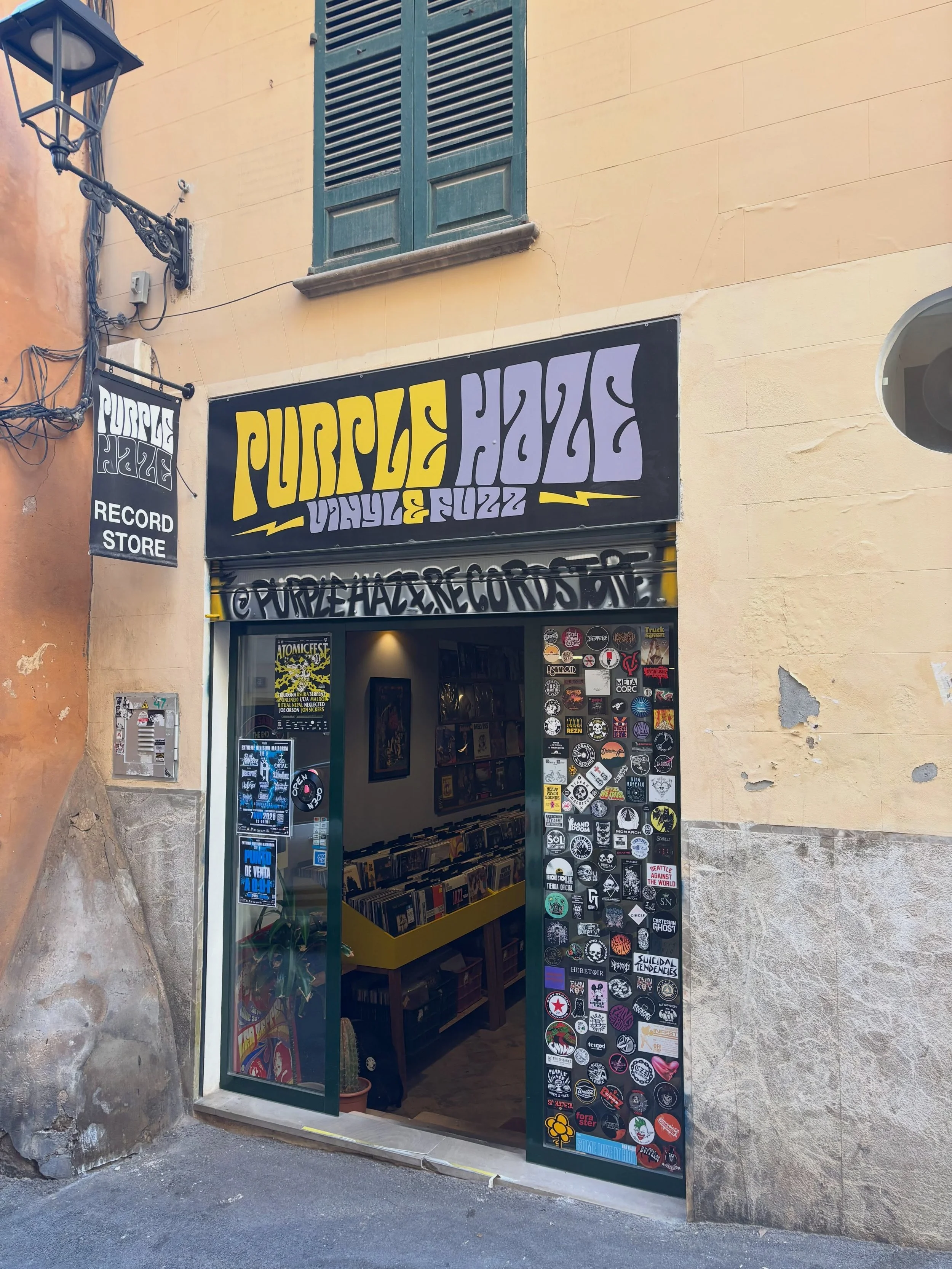Record finds in Mallorca are coming home to the mountaintop tomorrow. See you in person next at WFMU Record Fair #wfmurecordfair #mallorca #recordcollecting