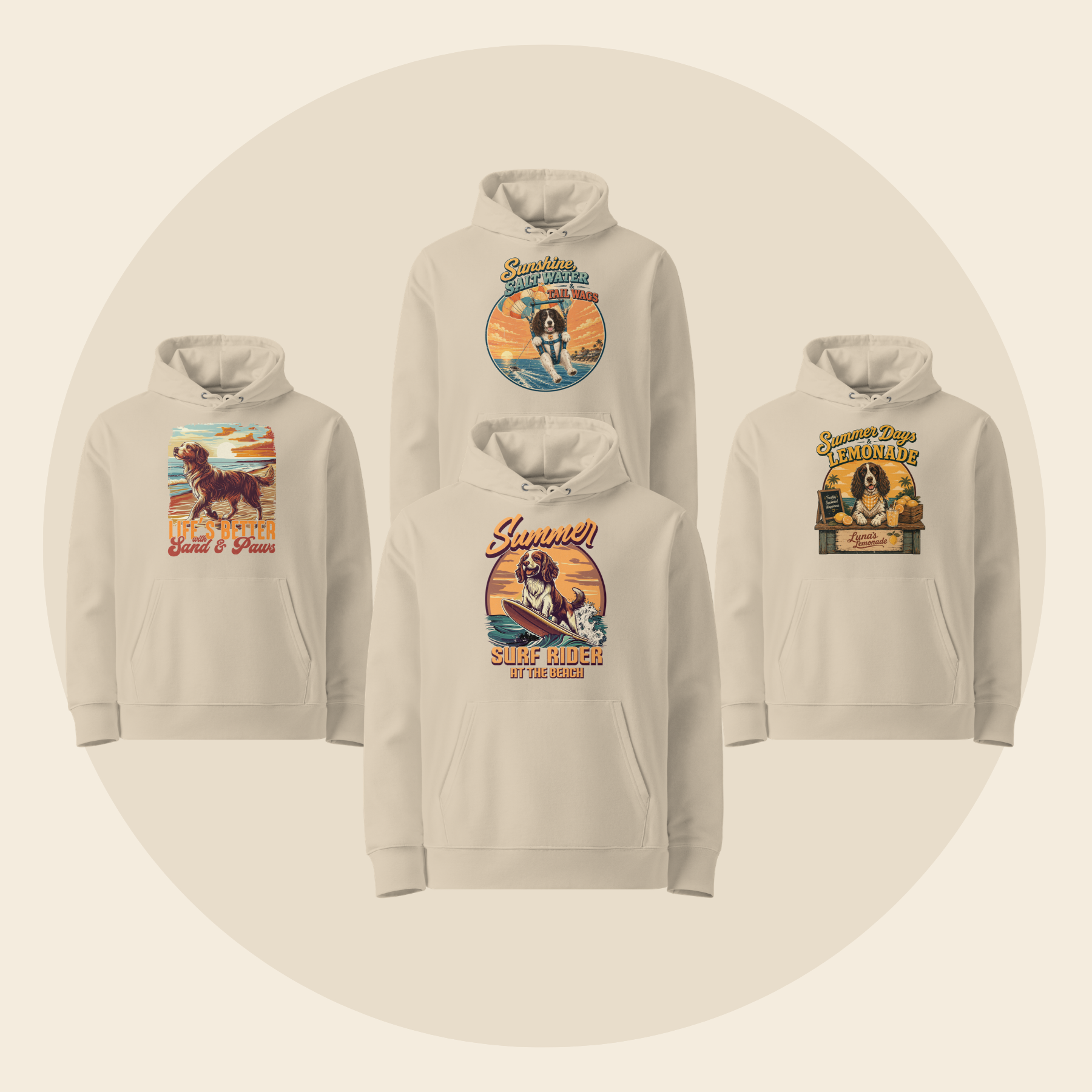 The Summer Vintage Hoodie Collection