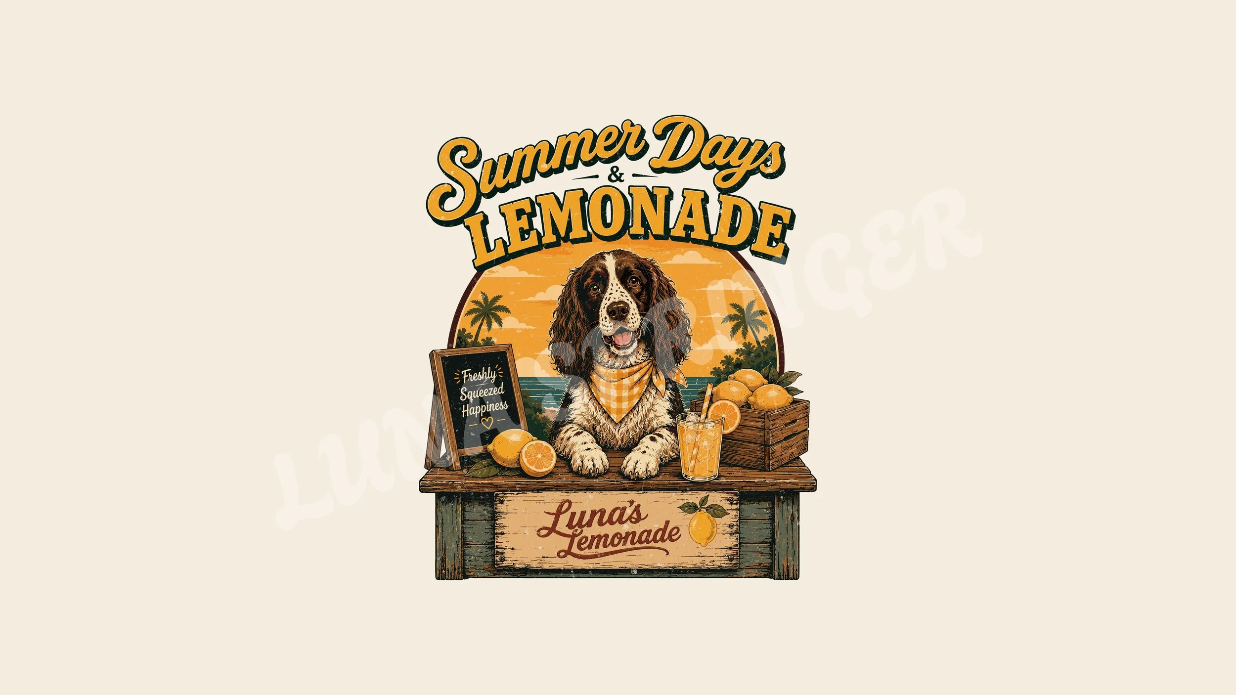 Sunny Days & Lemonade Digital Art | 16:9 | 4K