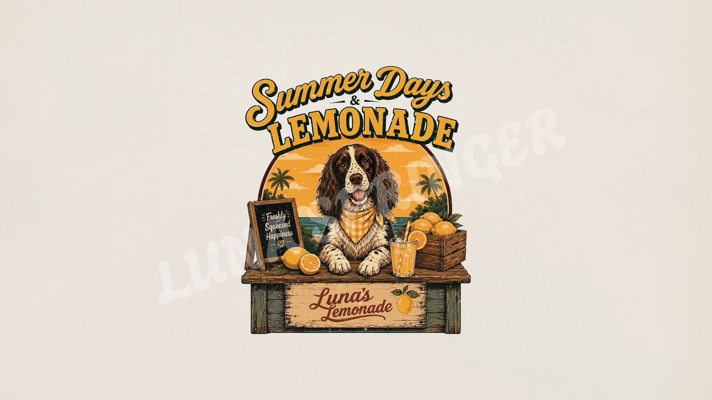Sunny Days & Lemonade Digital Art | 16:9 | 4K