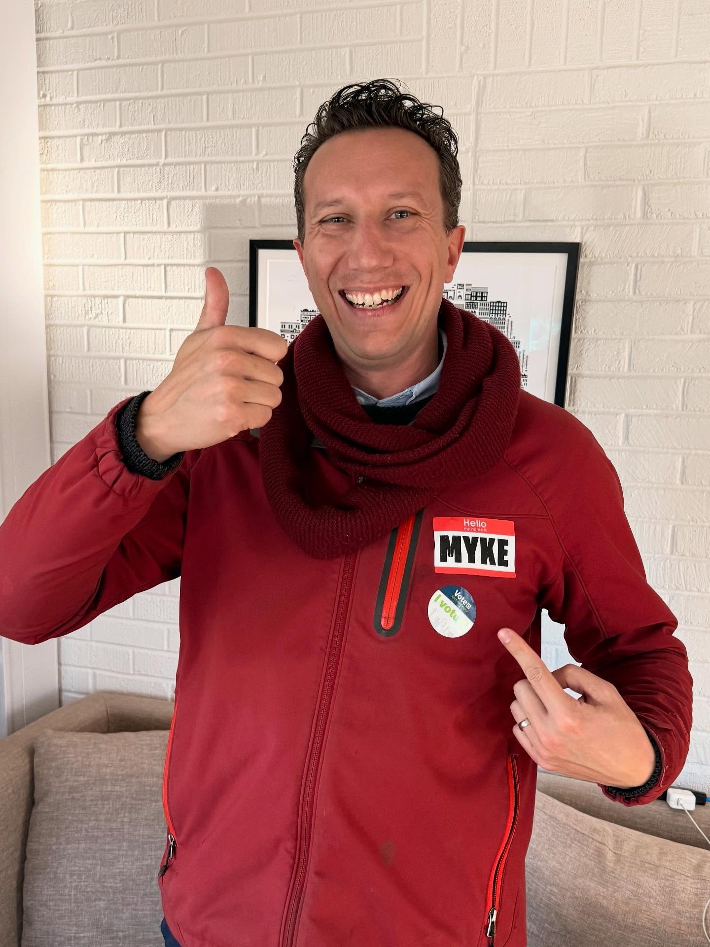 I voted!!

After months of working on this campaign, it felt pretty surreal to mark and &ldquo;x&rdquo; next to my name at the voting station today!