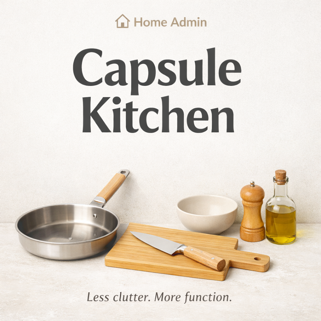 Forget Meal Planning. Try a Capsule Kitchen Instead.