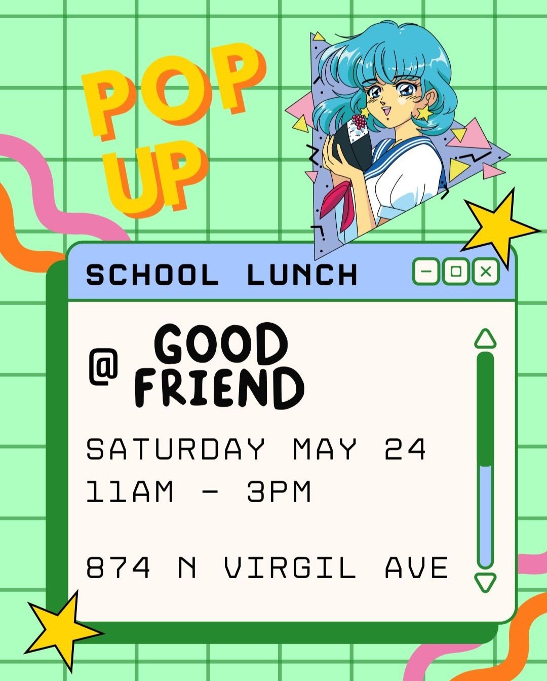 Good Friend Coffee Pop-Up!