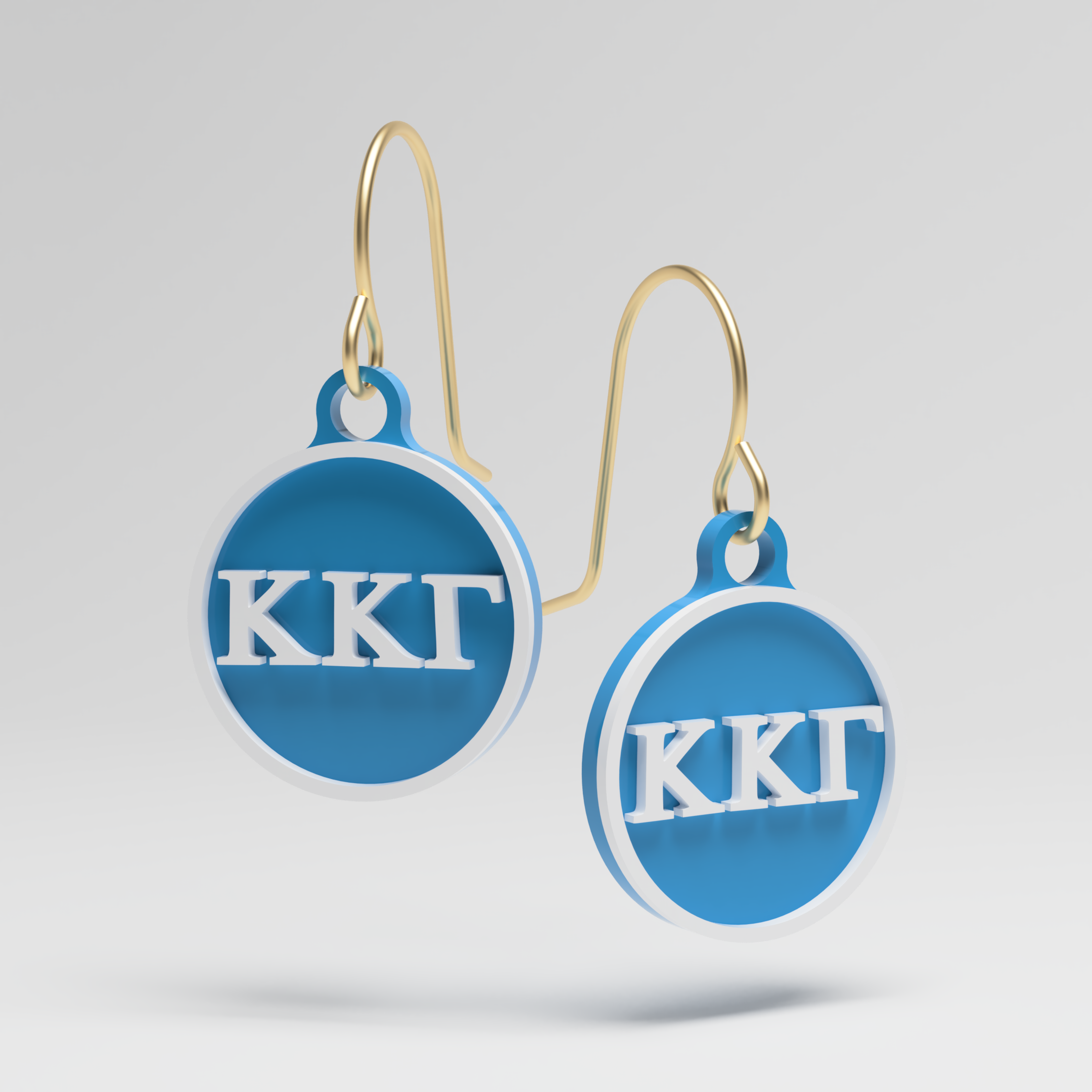 KKG Letters Earrings