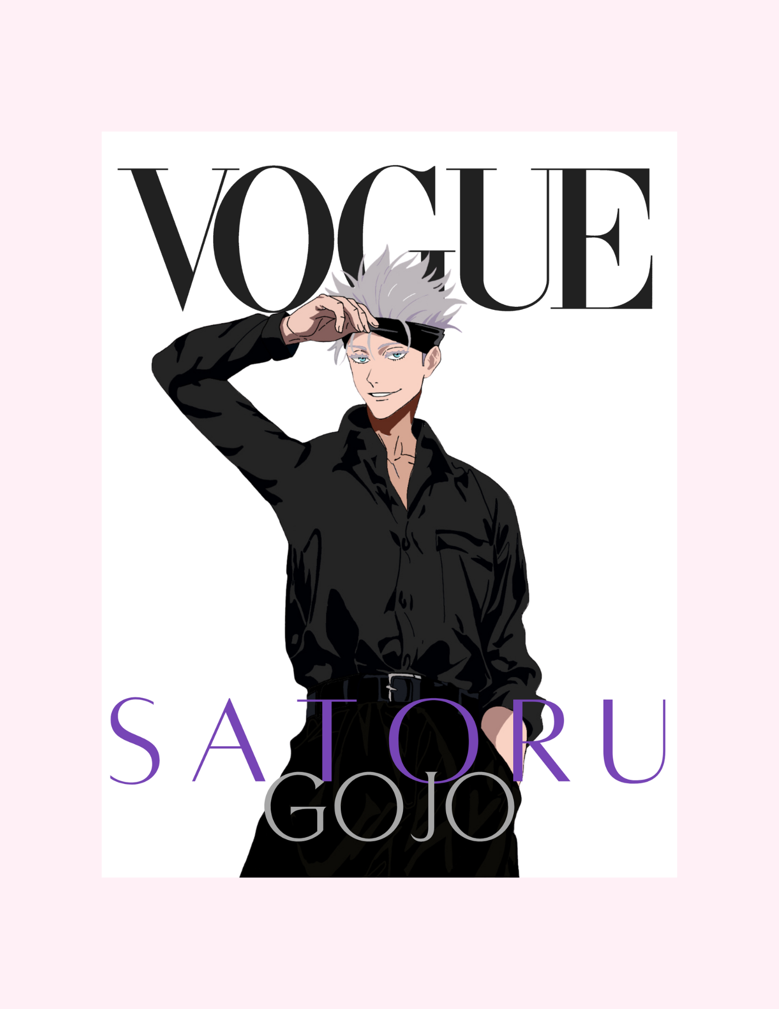Gojo Vogue Cover