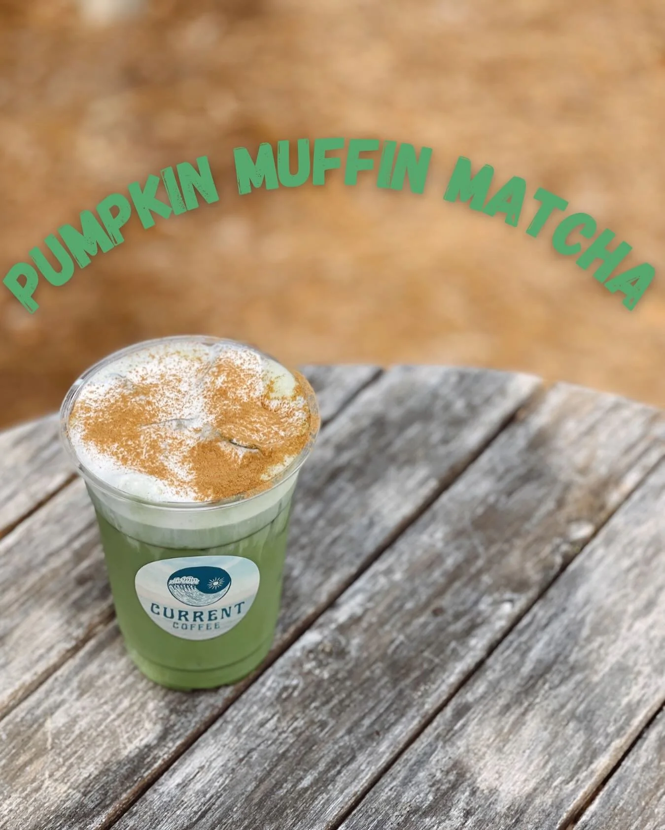 Pumpkin spice, but make it matcha 💚🎃
.
.
.
.

#WilmingtonNC #ILMdrinks #ILMlocal #PortCityEats #WilmingtonCoffee #SupportLocalILM #DrinkLocalILM  #currentcoffeeILM #southfrontdistrict