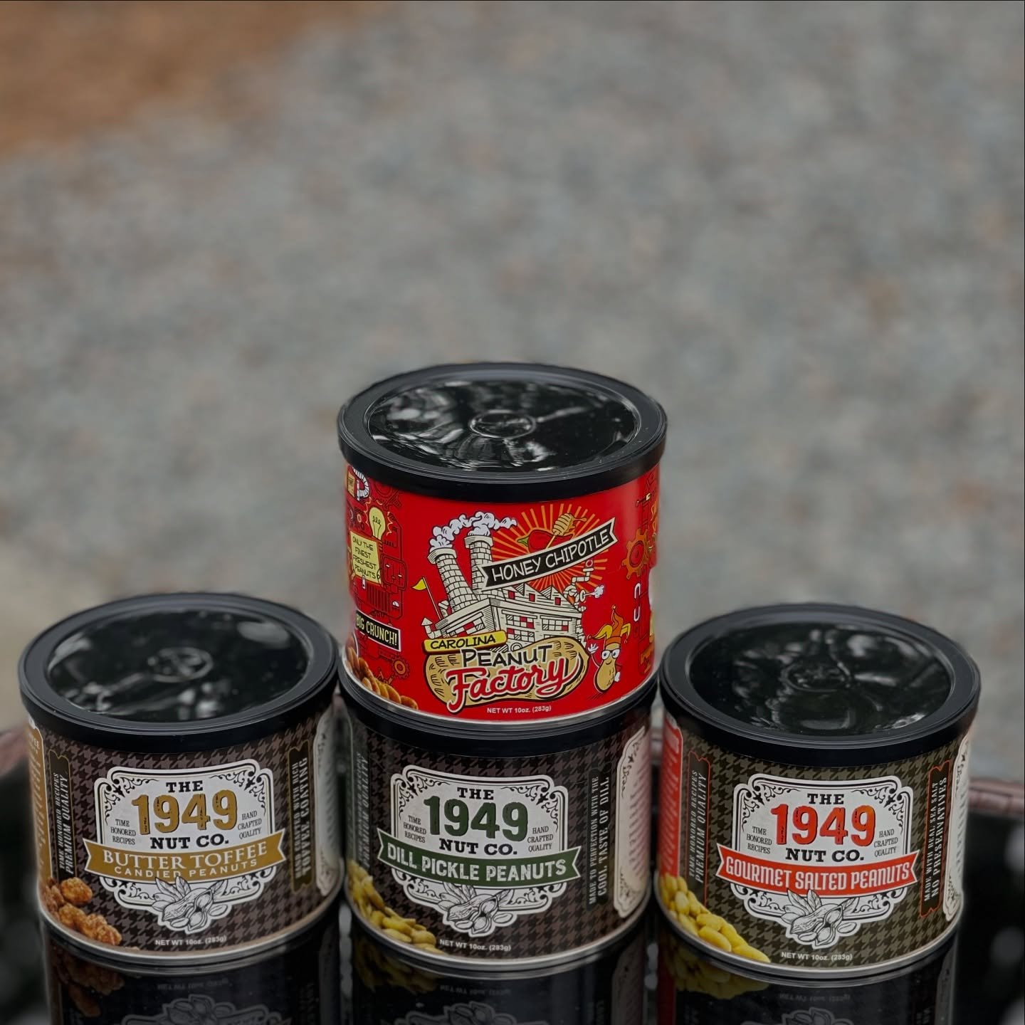 North Carolina peanuts, the perfect addition to your holiday gift baskets! 🎁🥜 Now available at Current!