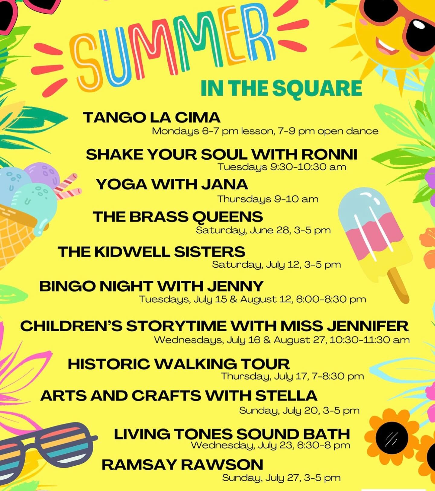 Don&rsquo;t forget to register for any and all upcoming events 
SUMMER IN Stuyvesant Square Park this July.

Come to your park, meet your neighbors and enjoy!

Live Music
Children&rsquo;s Story time
Yoga
Dance
BINGO
Historic Tour
Children&rsquo;s Art