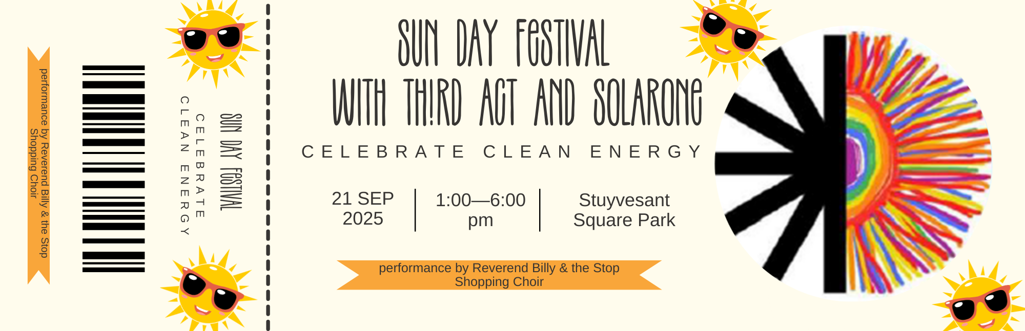 Sun Day Festival with Th!rd Act and SolarOne