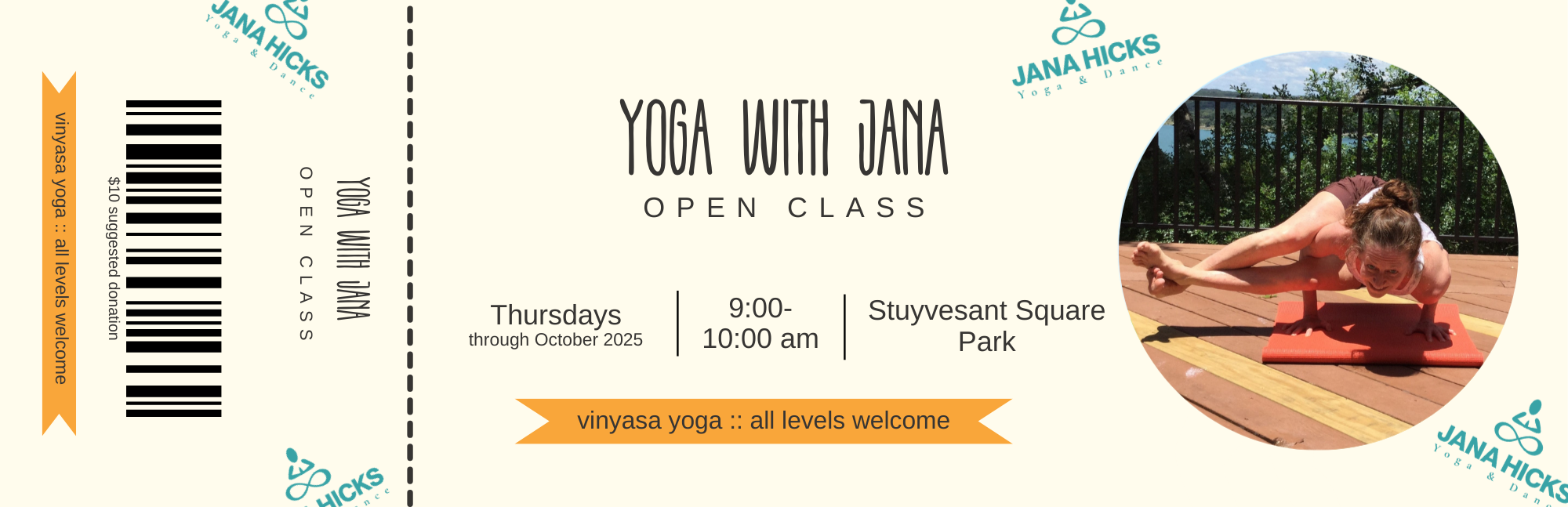 Thursday Mornings: Yoga with Jana