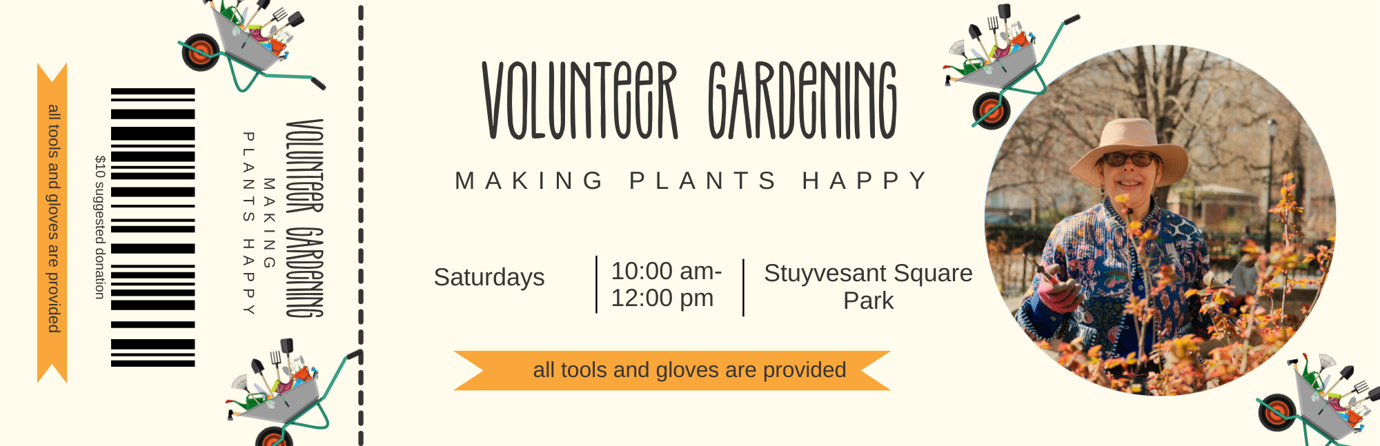 Saturday Mornings: Volunteer Gardening