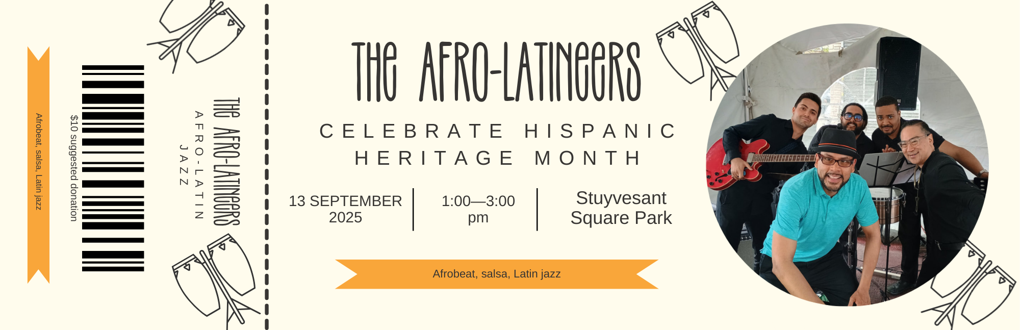 Celebrate Hispanic Heritage Month with the Afro-Latineers