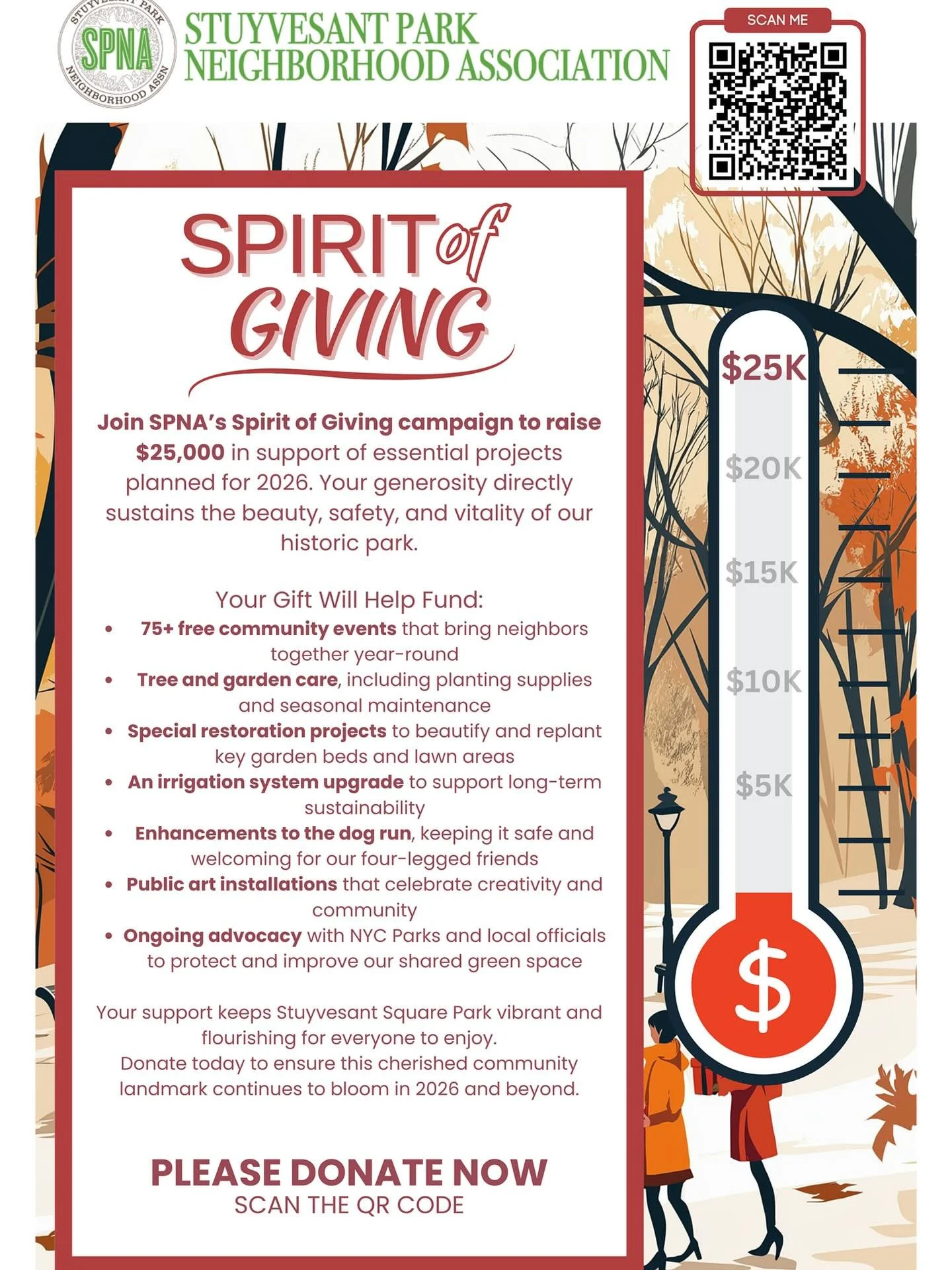 Stuyvesant Square Park needs your help!

CLICK FIRST LINK IN BIO

https://spnanyc.networkforgood.com/projects/263779-spirit-of-giving-end-of-year-2025

Join SPNA&rsquo;s Spirit of Giving campaign to raise $25,000 in support of essential projects plan