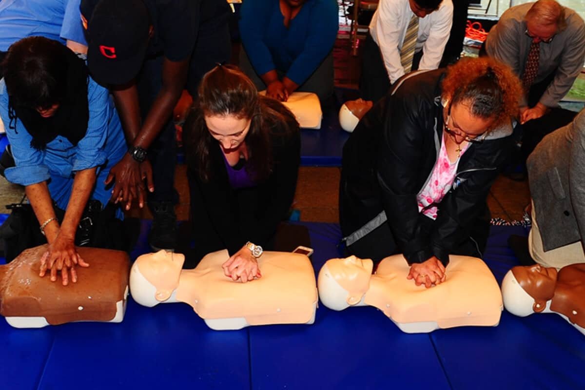 Learn Life-Saving CPR Skills With the FDNY Mobile CPR Training Unit