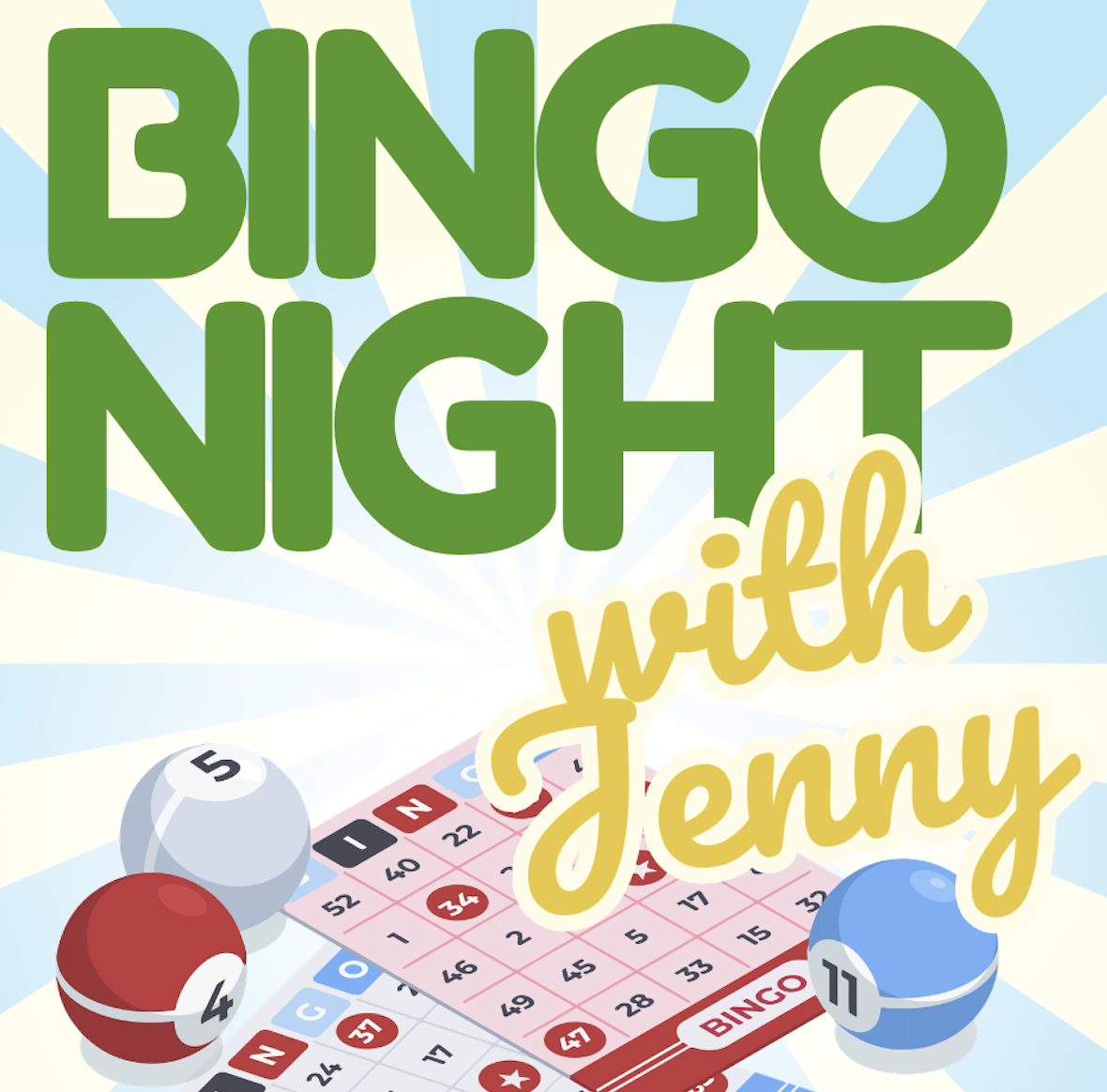 Bingo Night with Jenny
