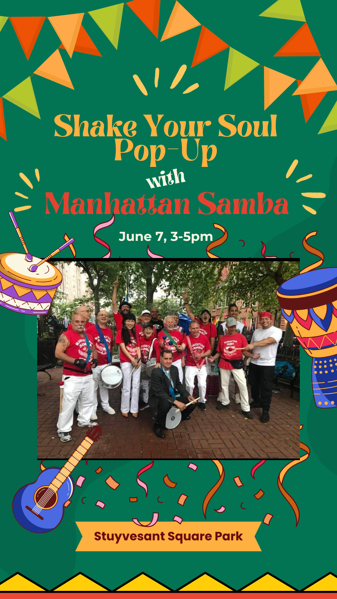 Shake Your Soul Pop-Up with Manhattan Samba