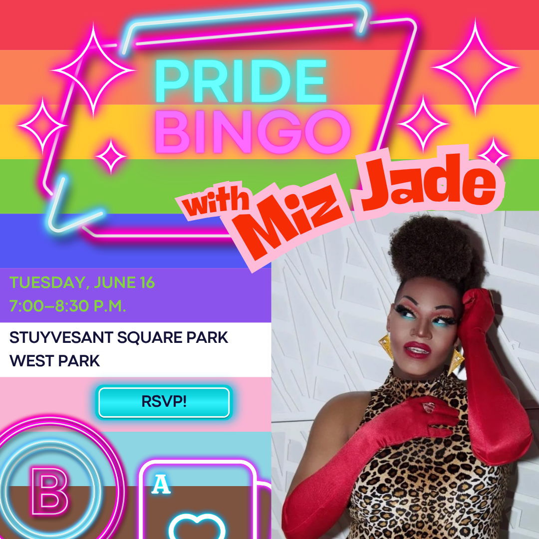Pride Bingo With Miz Jade