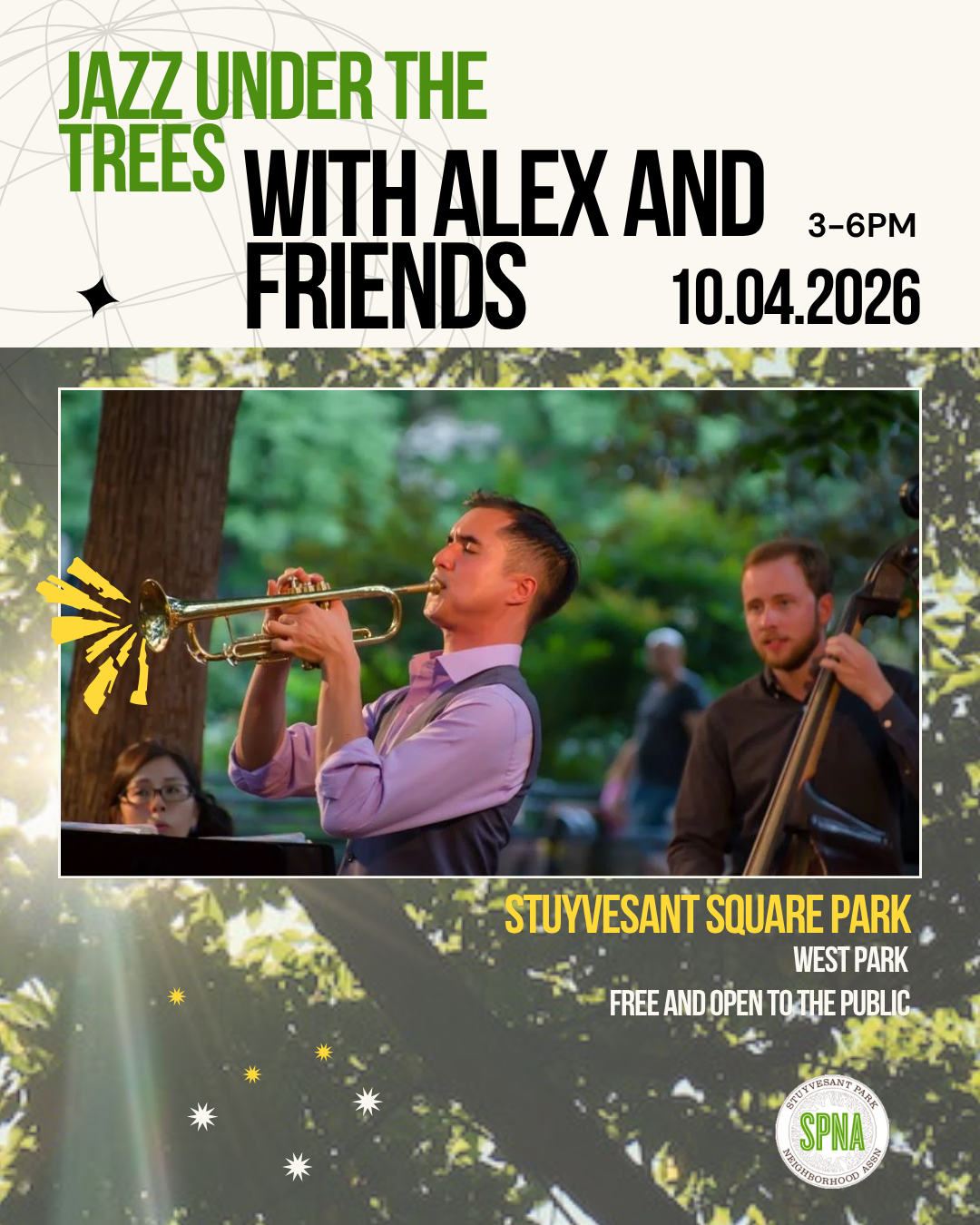 Jazz Under the Trees with Alex & Friends