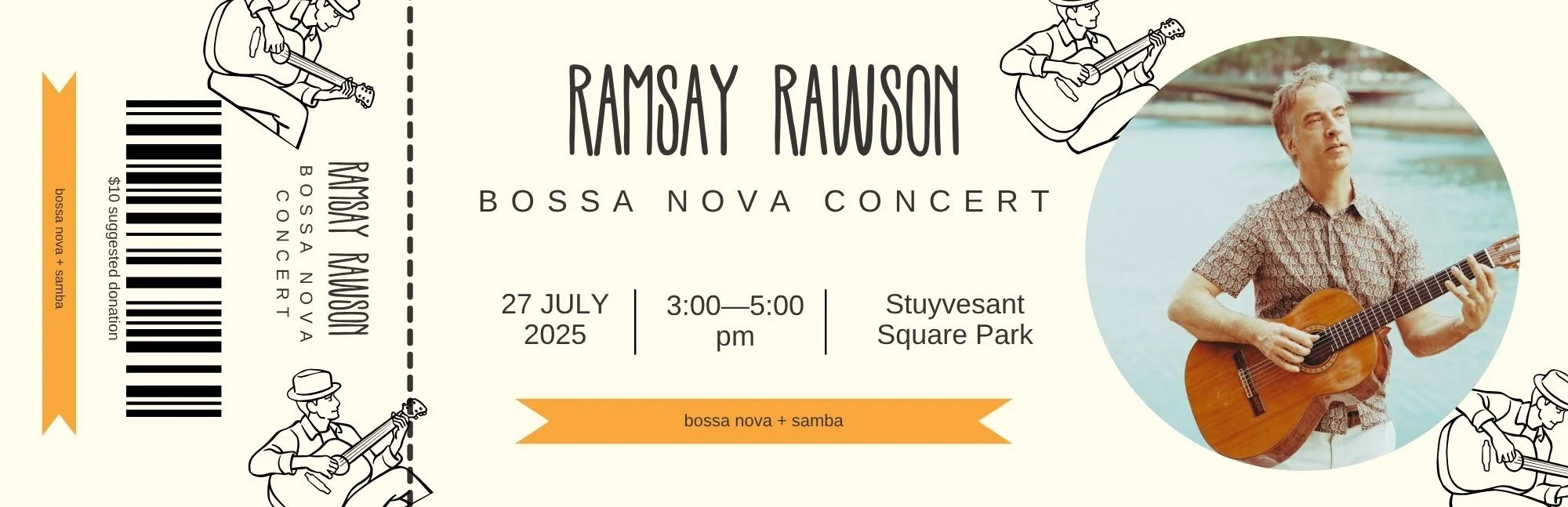 Bossa Nova with Ramsay Rawson — Stuyvesant Park Neighborhood Association