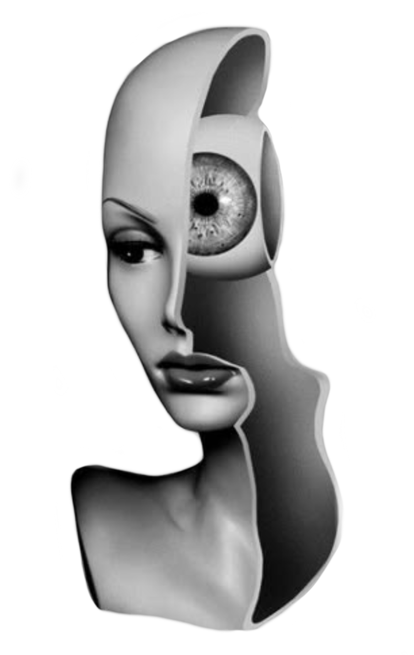 Fine line black and grey realism portrait, figural tattoo, Brian Parrillo, Ethereal Tattoo Gallery, Durham