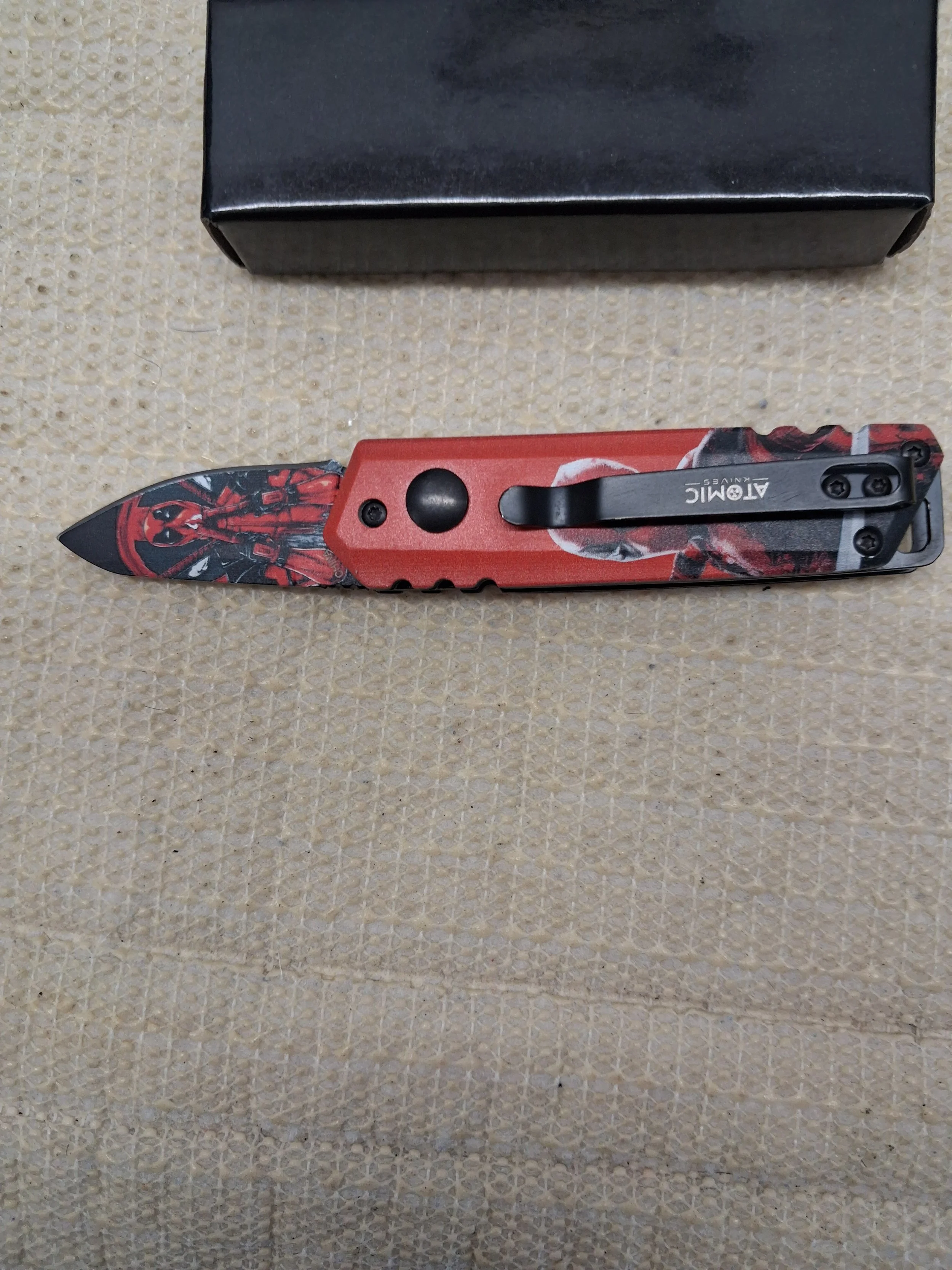 Themed Automatic Pocket Knife