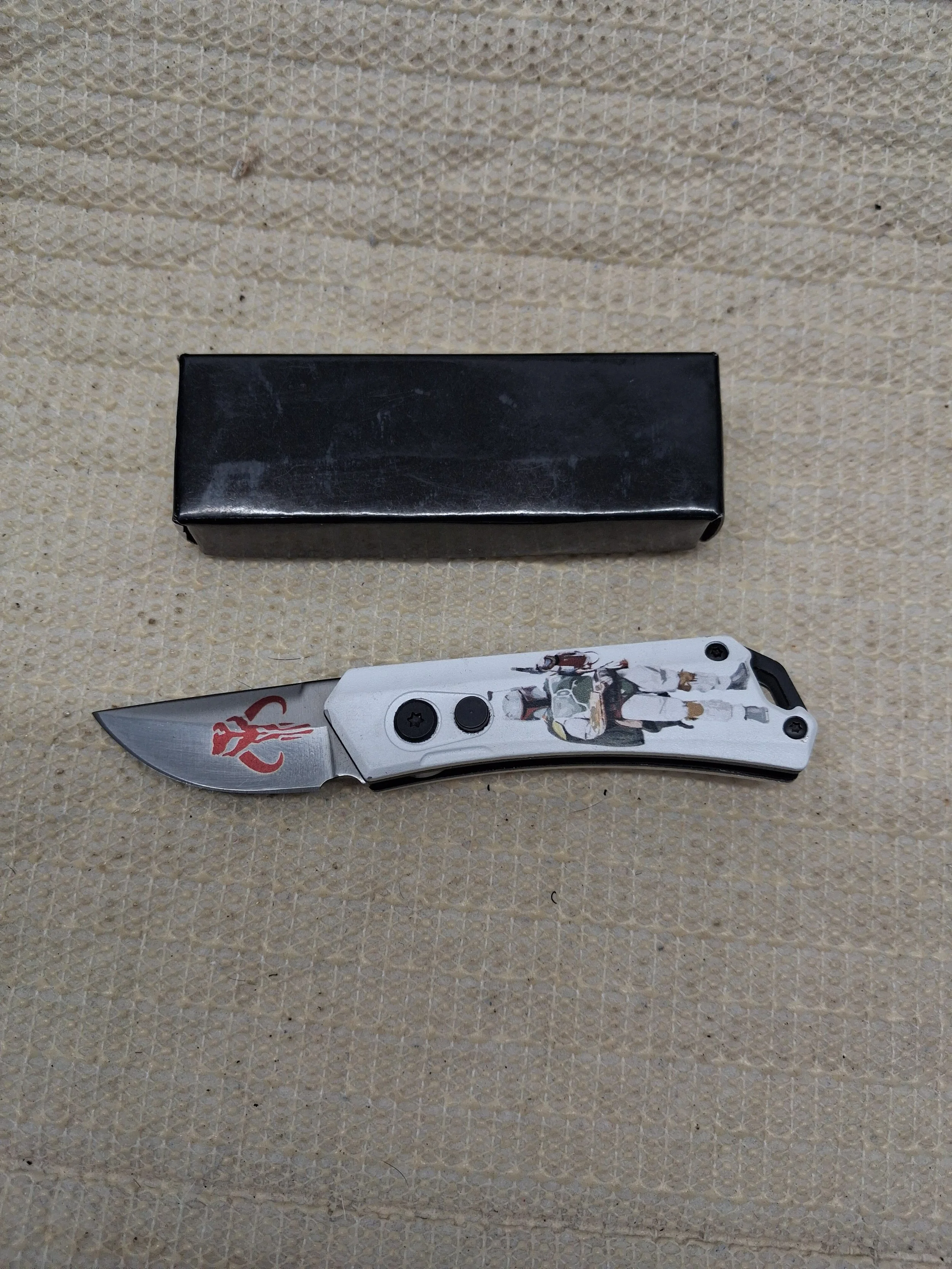 Adventure Series Folding Knife with Unique Artwork