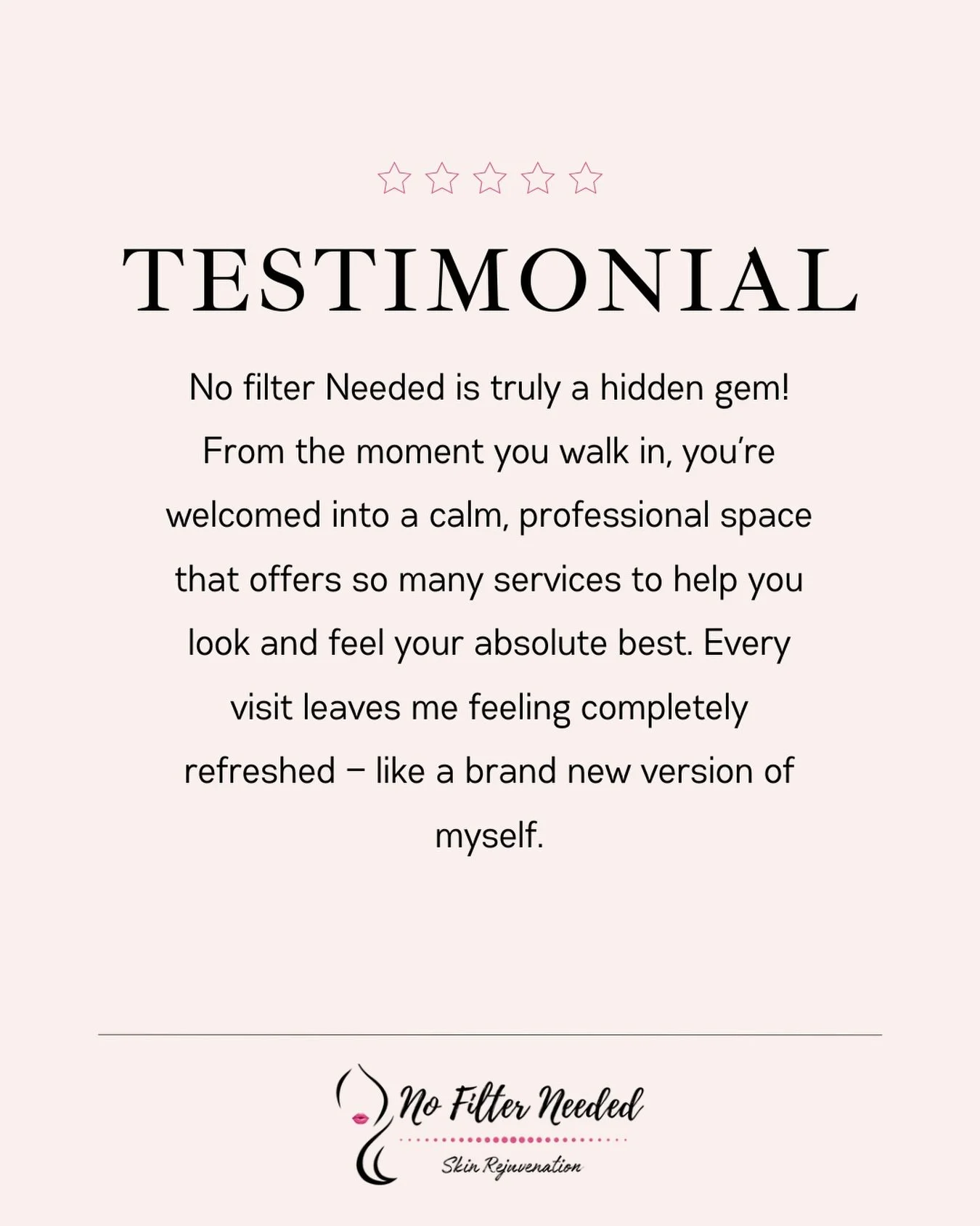 Nothing speaks louder than real results. ✨

At No Filter Needed 518, we believe in treatments that enhance &mdash; not change &mdash; your natural beauty.

From smoother texture and softened lines to brighter tone and restored volume&hellip; every pl