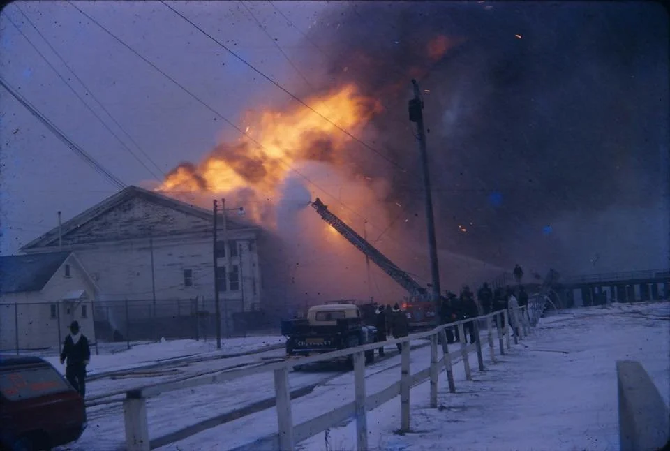 Ocean City, NJ - Convention Hall Fire - 1965