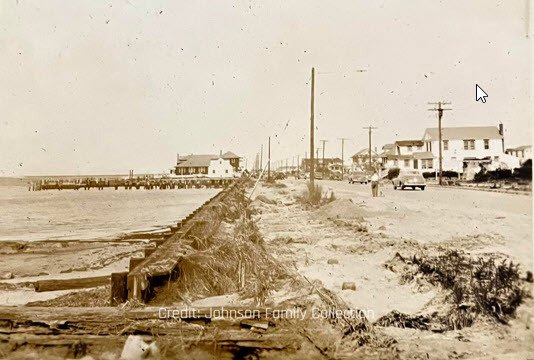 1944 2nd and Bay Ave. Where Harbor House is Located Today