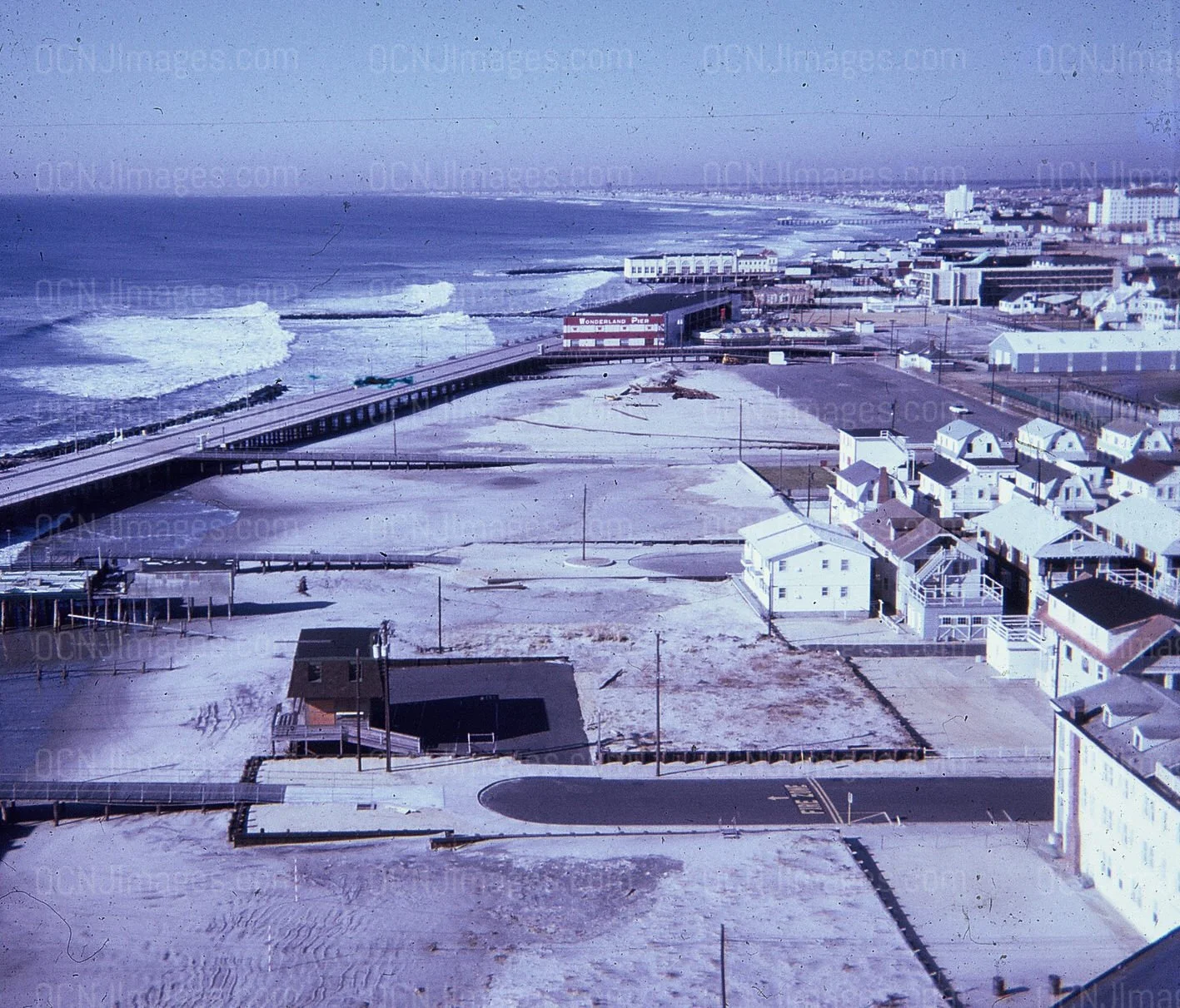 Johnson's Ice Cream, Oves, Wonderland, 4th St Beach, 5thSt Beach Street Beach & 6th St Beach & Boardwalk 1973