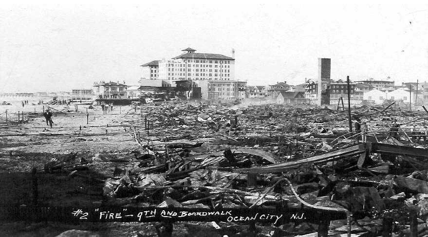 1927 Boardwalk Fire - 9th and Boardwalk