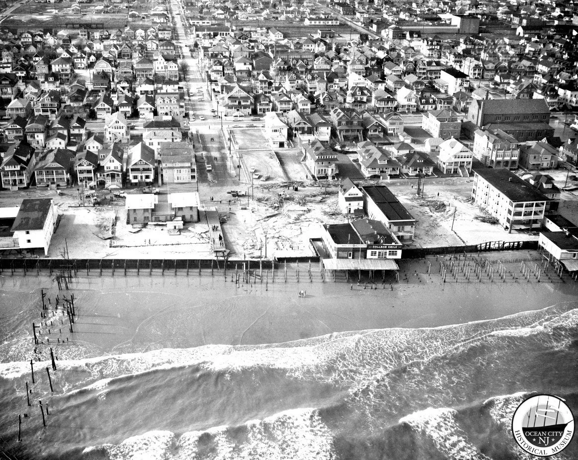 1962 Storm - Image from Ocean City, NJ History & Memories Facebook Group - 14th Street