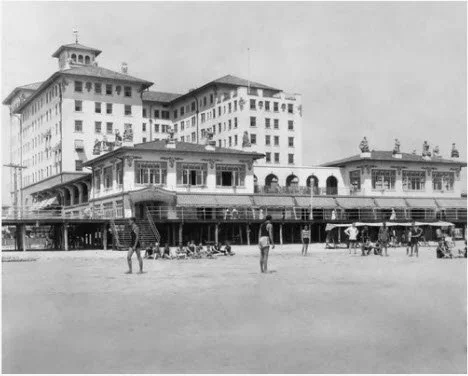 Image prior to the 1927 Boardwalk Fire and just after construction completion featuring the Flander’s without its famous saltwater pools
