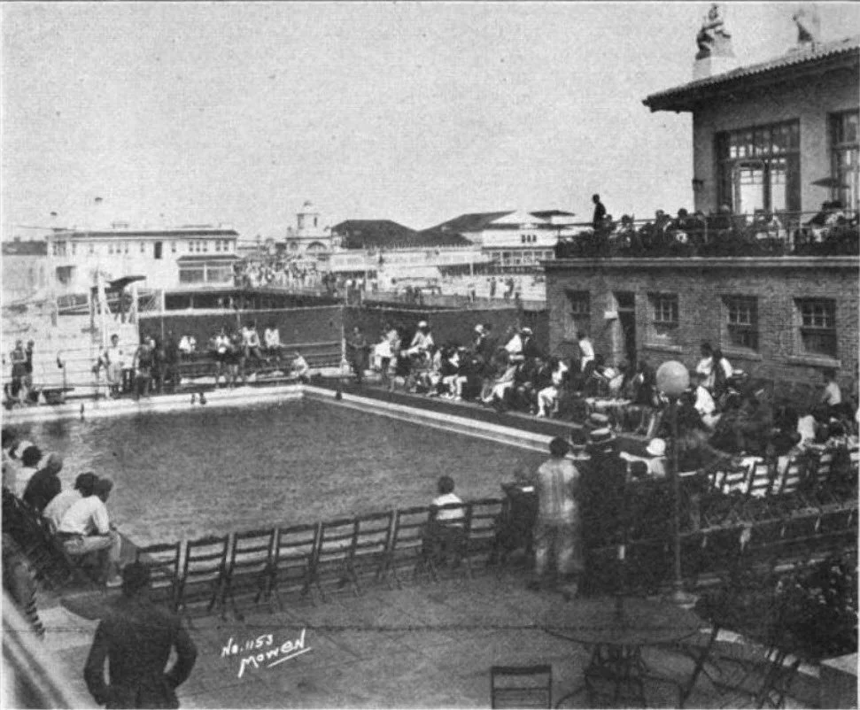 Flander’s Pool in the 1920’s before the fire of 1927