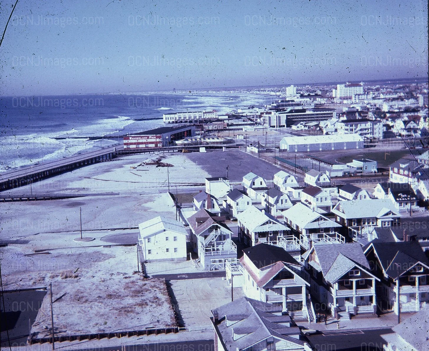 Convention Hall, Oves, Wonderland, 4th St Beach, 5thSt Beach Street Beach & 6th St Beach & Boardwalk, 900 Block 4th Street, 900 Block Brighton Place 1973