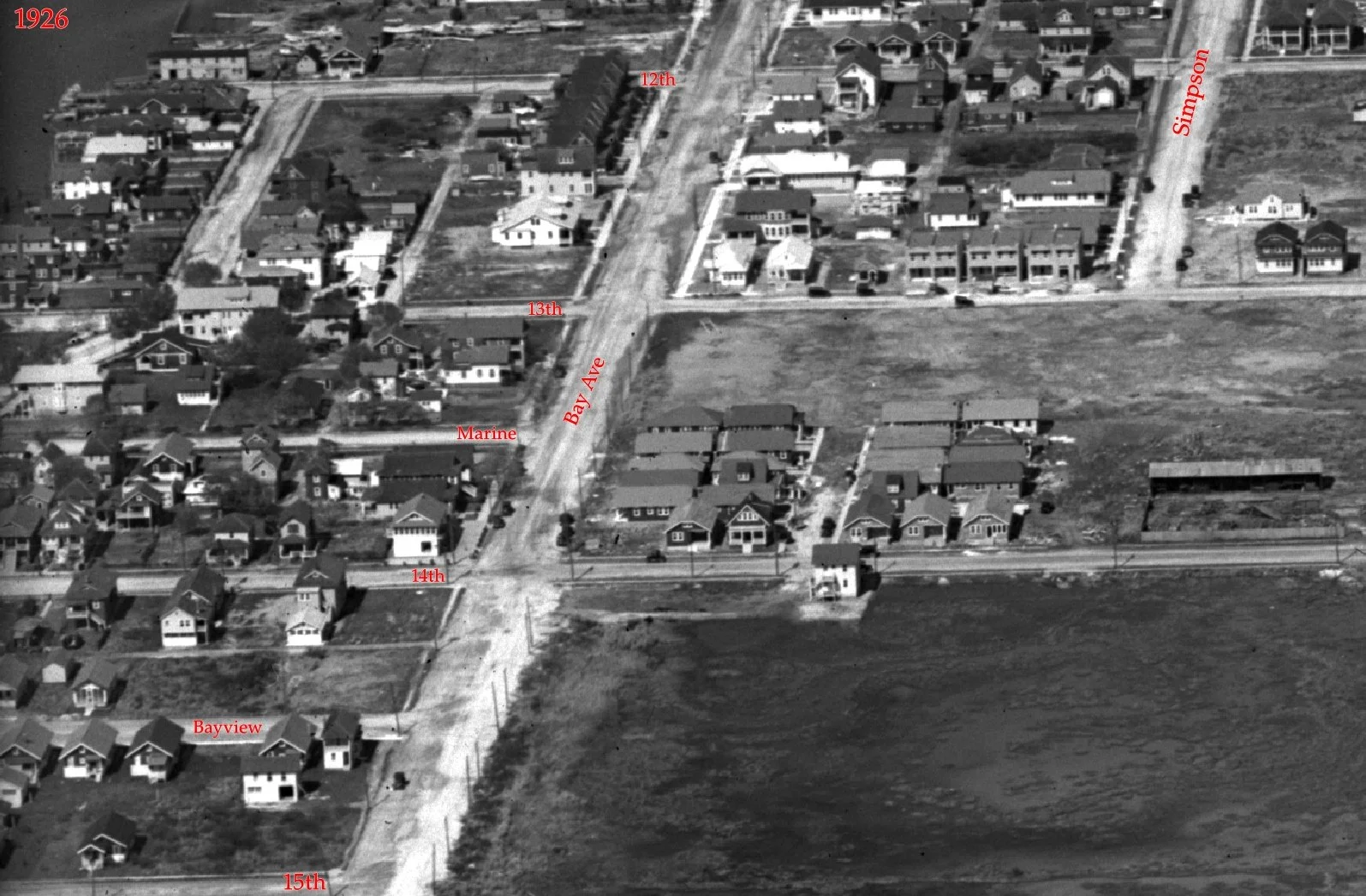 1926 Ocean City NJ Aerial Bay Ave neighborhood labeled.jpg