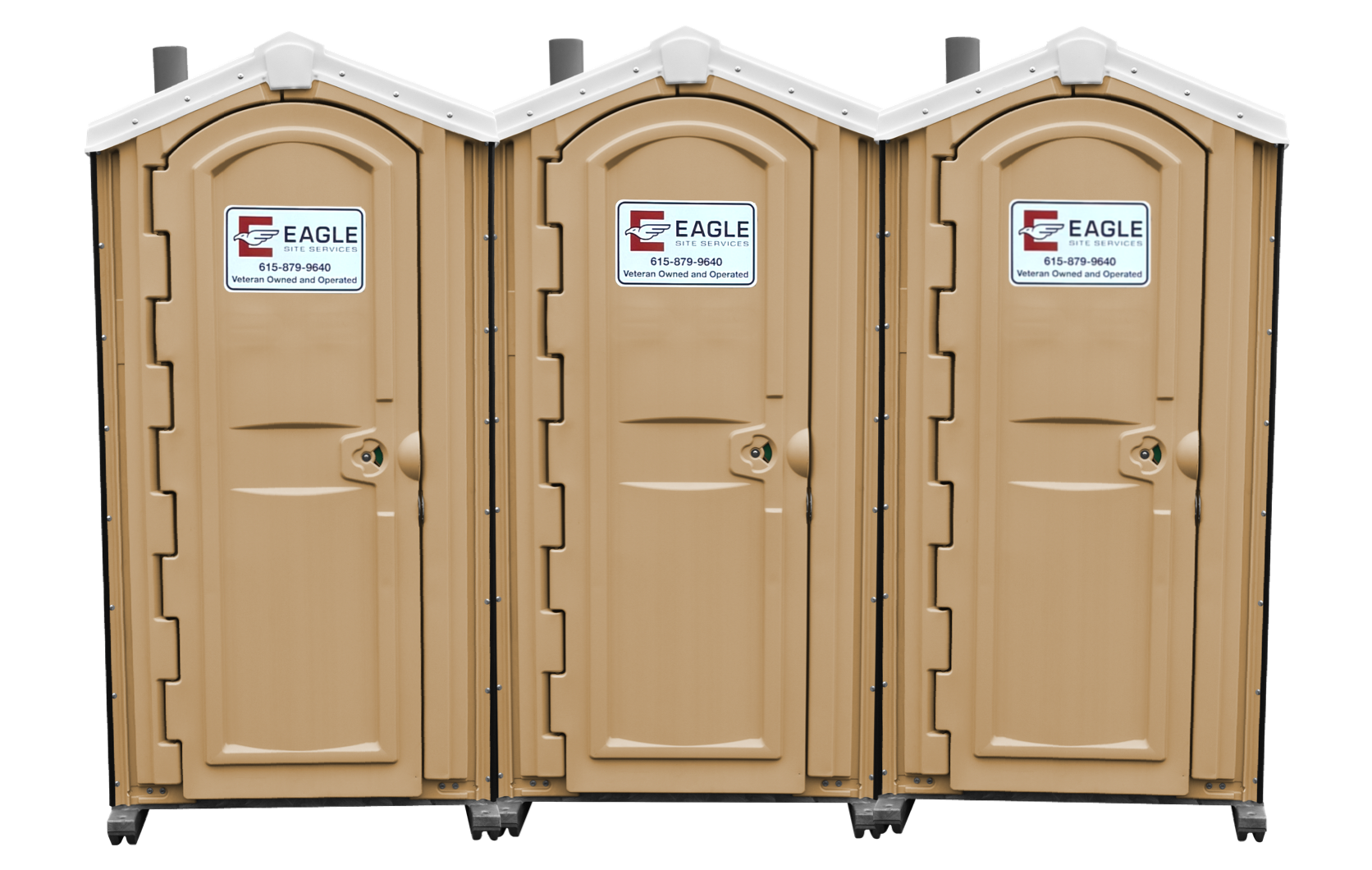 Rent multiple porta potties in Nashville, TN for an event or construction site