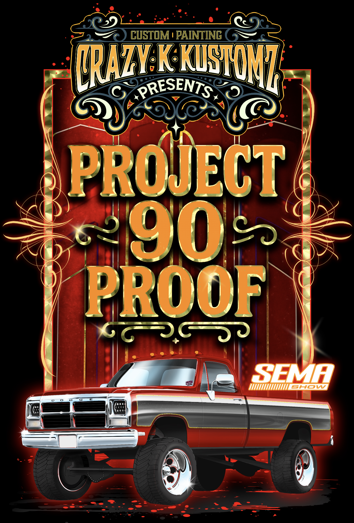 Project 90 Proof T-shirt  PRE ORDER