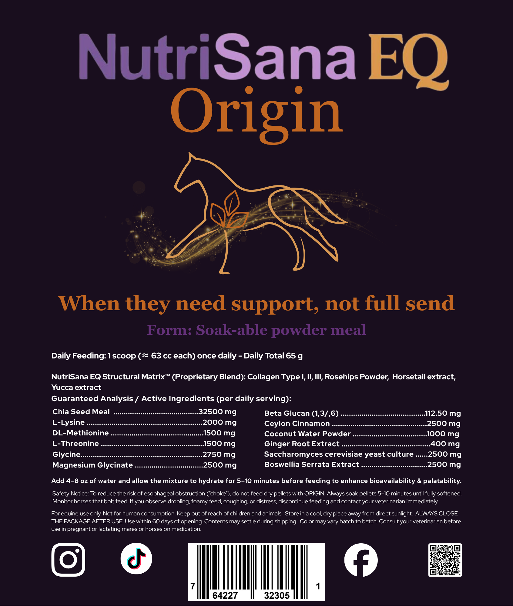 Origin Label Ingredients