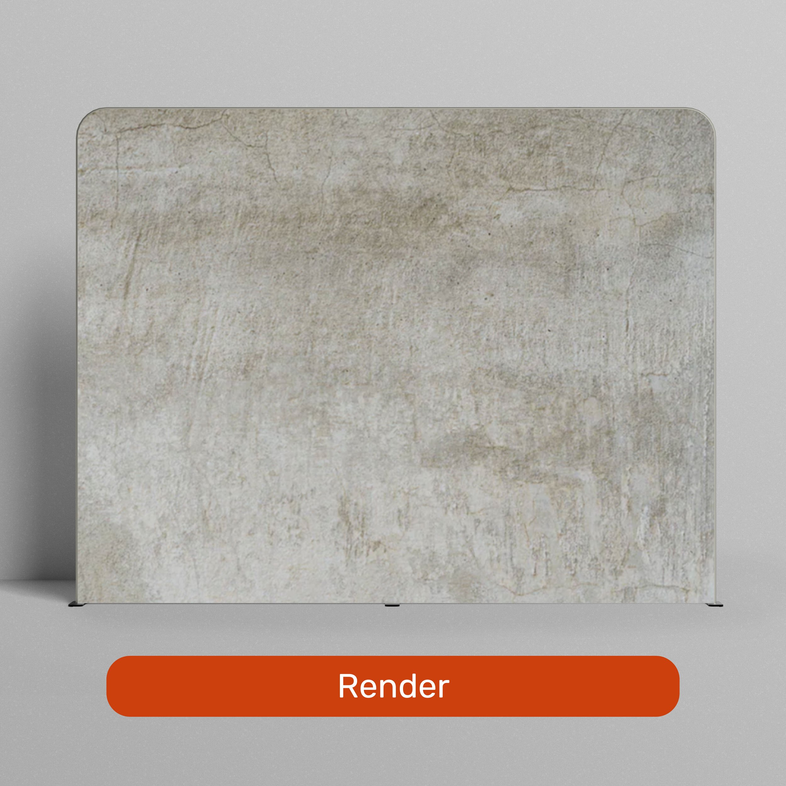 Backdrop with a rustic off-white color