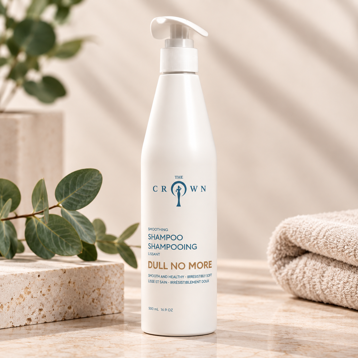 The Crown Dull No More Smoothing Shampoo 500ml
