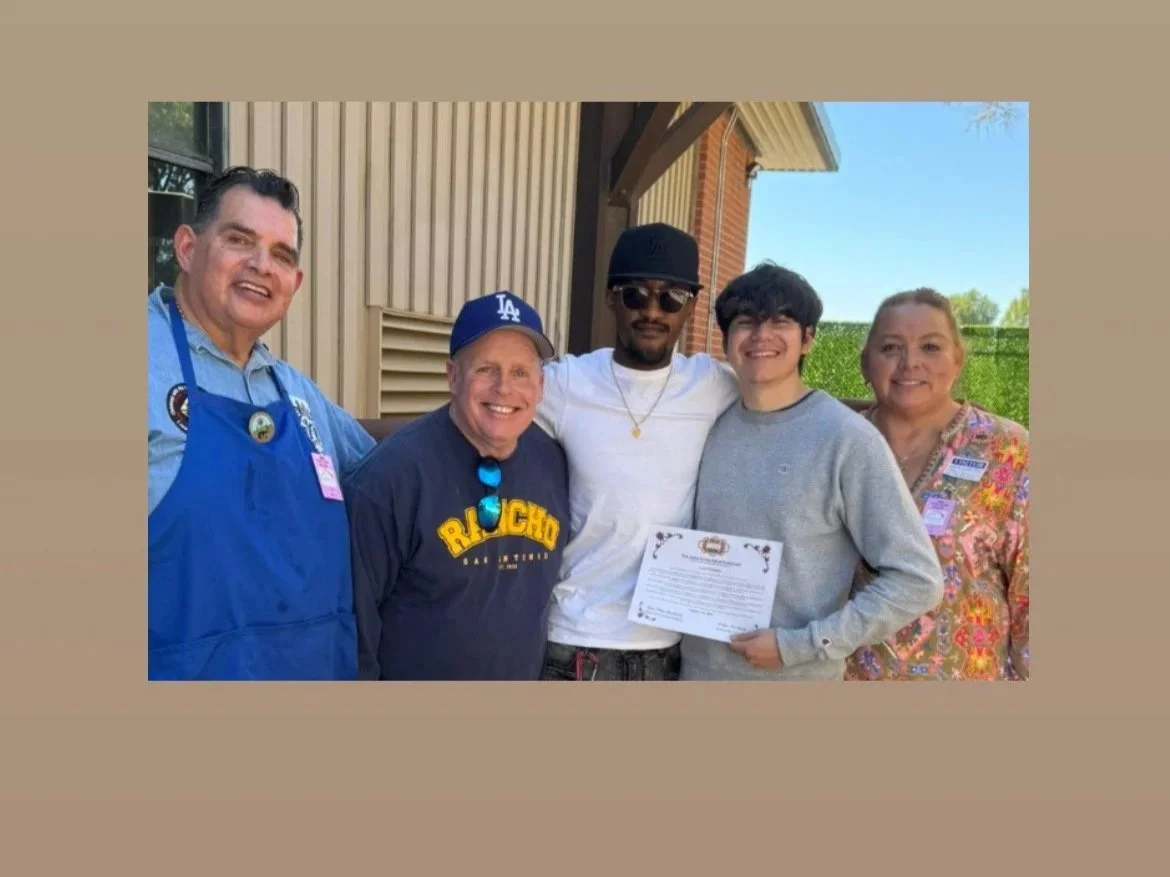 John david Arias Service award 2026