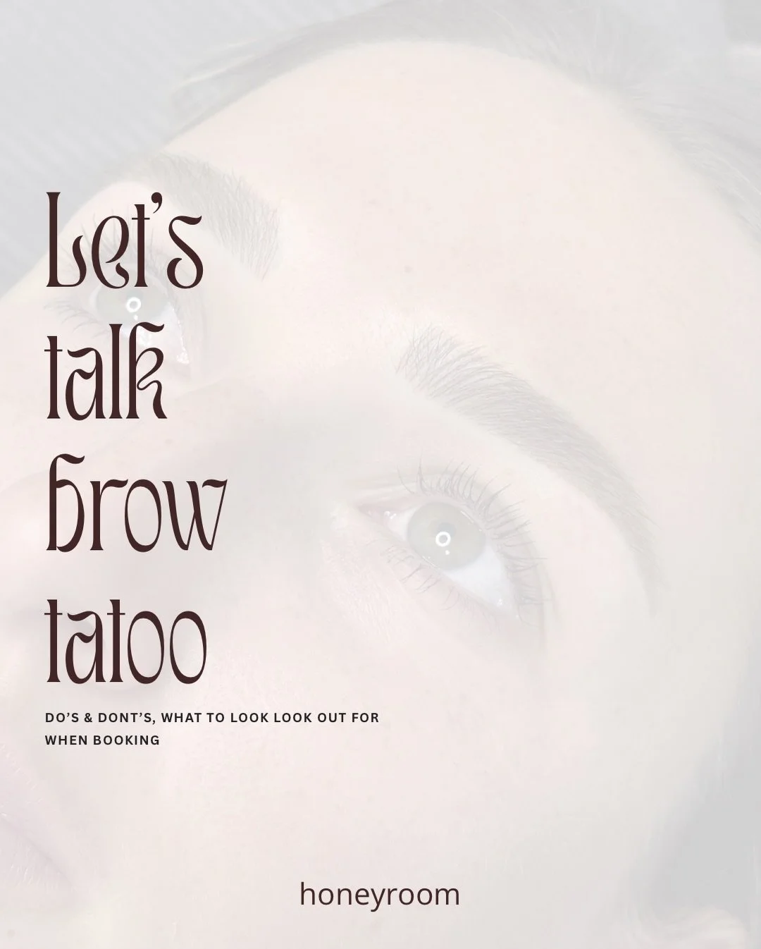 Important notes for our brow tattoo honey&rsquo;s. We do A LOT of brow tattoo and to try and help you understand a little more - here are some hopefully helpful notes xx