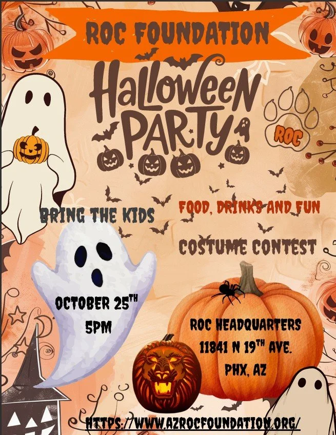 Halloween Party with the ROC